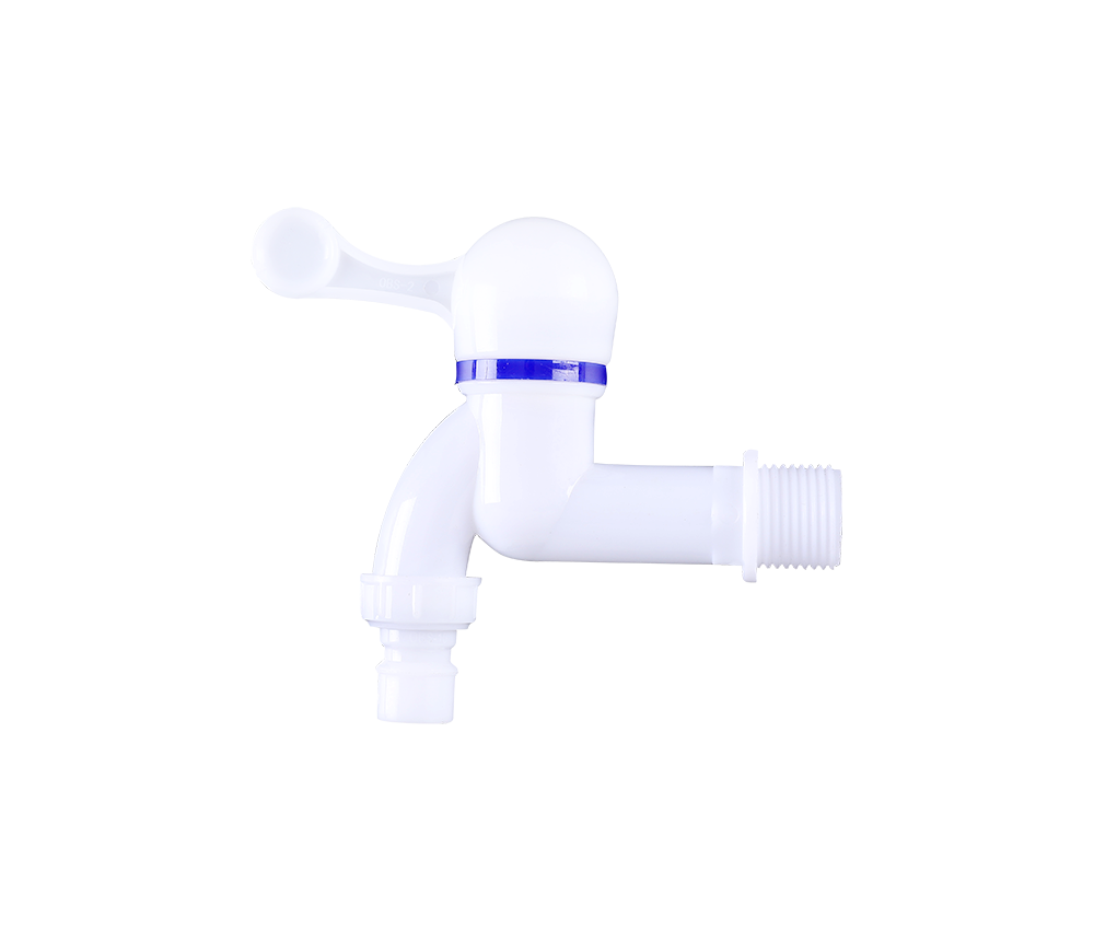 Plastic White PP Tap For Water Supply