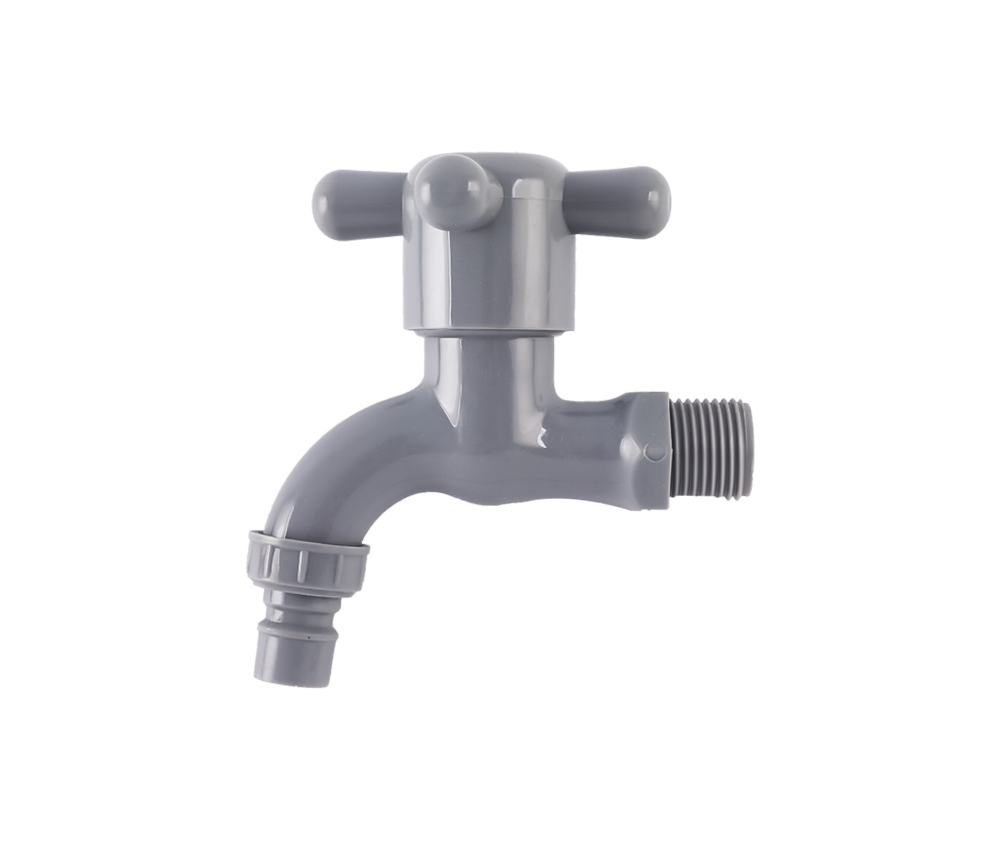 Gray PVC PP Water Faucet PP Tap