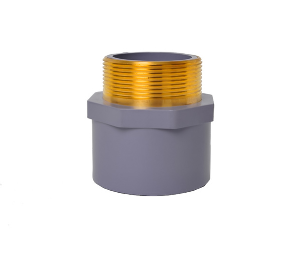 Male Coupling (Copper Thread) CPVC ASTM SCH80 Standard Water Sup