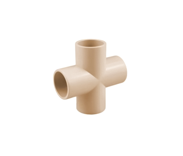 Cross Tee CPVC ASTM D2846 For Hot And Cold Water Sistribution System