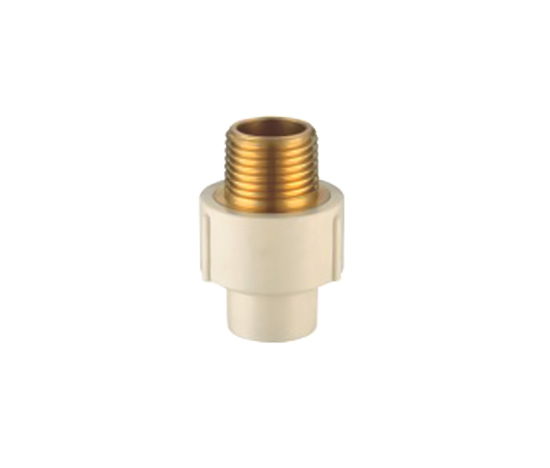 Male Coupling(Copper Thread) CPVC ASTM D2846 For Hot And Cold Water Sistribution System