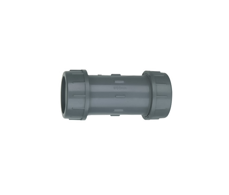 Compression Coupling - PVC Din Standard PN10 Water Supply 